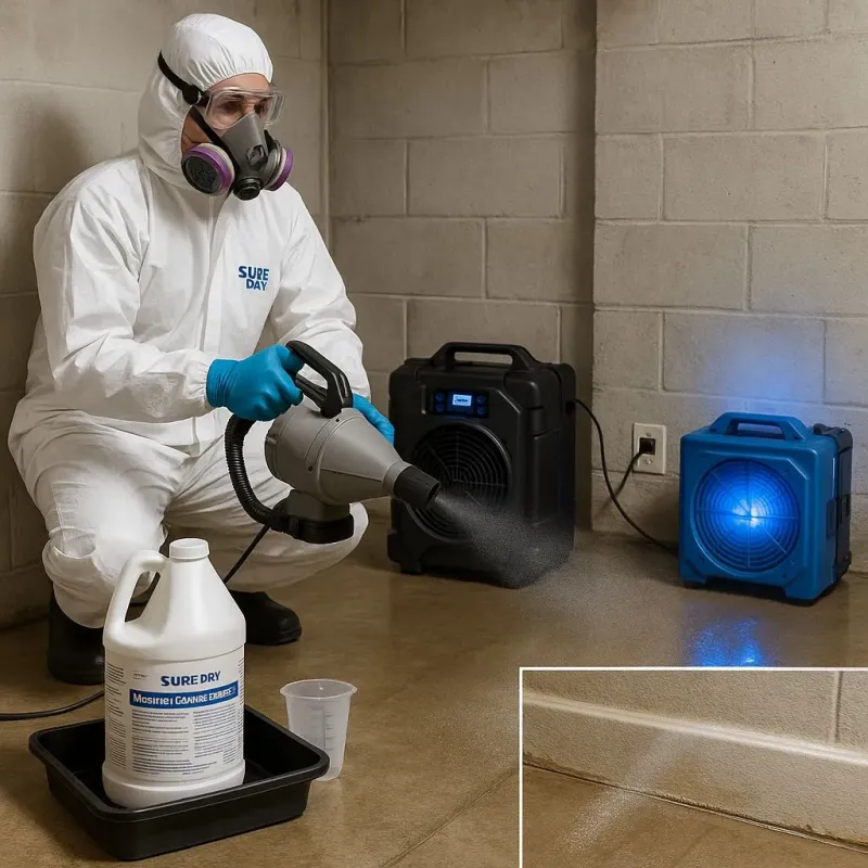Sanitization and Odor Removal process in Hiram, OH