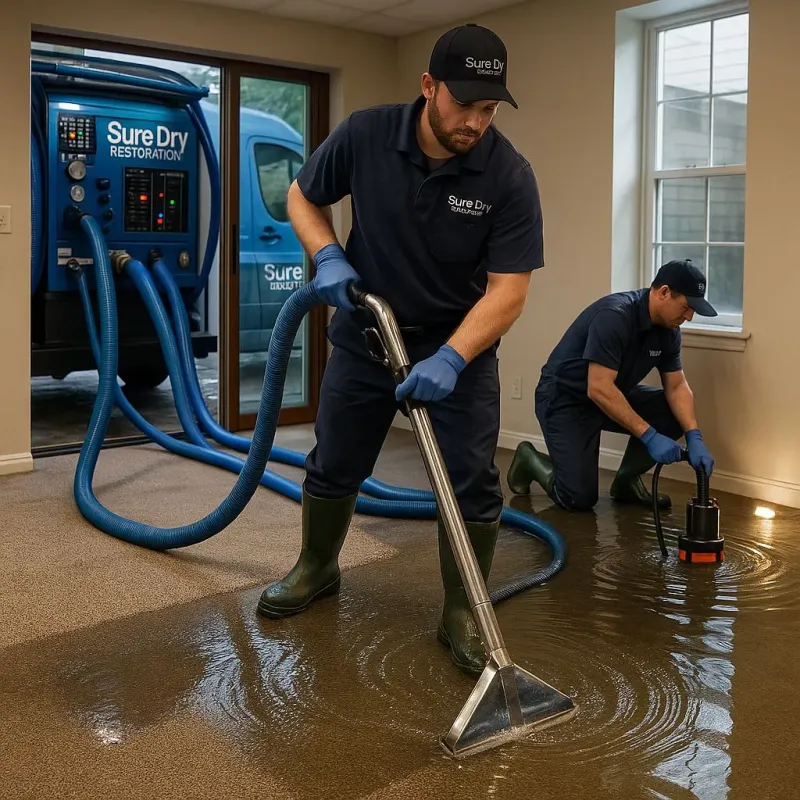 Water Extraction and Removal process in Hiram, OH